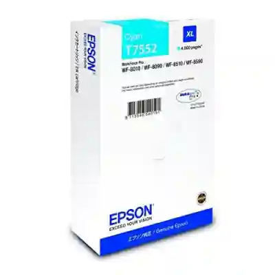 Cartus cerneala Epson T7552 XL Cyan - C13T755240