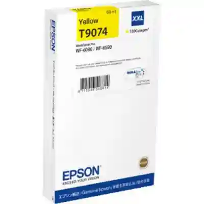 Cartus cerneala Epson T9074 XXL Yellow - C13T907440