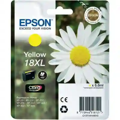 Cartus Cerneala Epson Yellow 18XL - C13T18144010