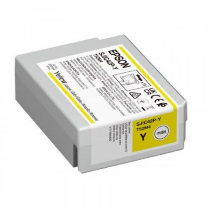 Cartus Cerneala Epson Yellow C13T52M440