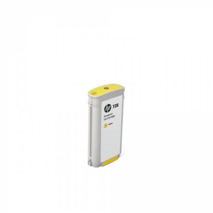 Cartus Cerneala HP 728  Yellow F9J65A