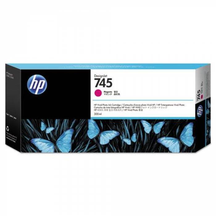 Cartus Cerneala HP 745 MAGENTA - F9K01A 