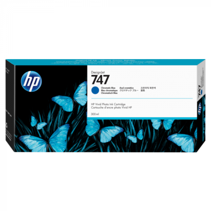 Cartus Cerneala HP 747 CHROMATIC BLUE - P2V85A