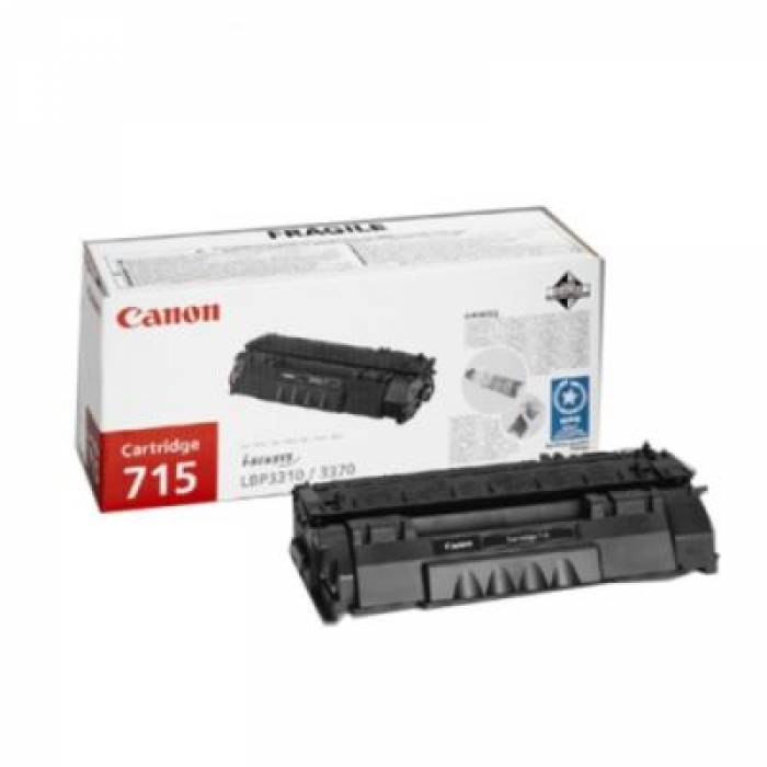 Cartus Toner Canon CRG715 Black CR1975B002AA