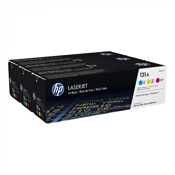 Cartus Toner HP 131A Pachet C/Y/M - U0SL1AM