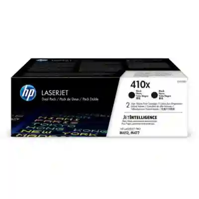 Cartus Toner HP 410X Dual Pack Black