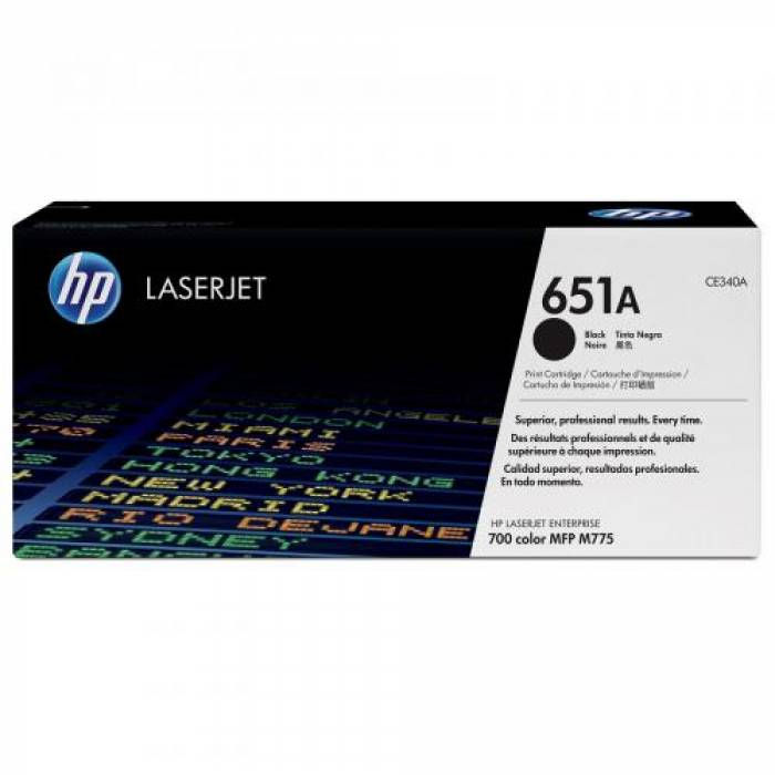 Cartus Toner HP 651A CE340A Black