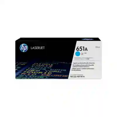 Cartus Toner HP 651A CE341A CYAN 