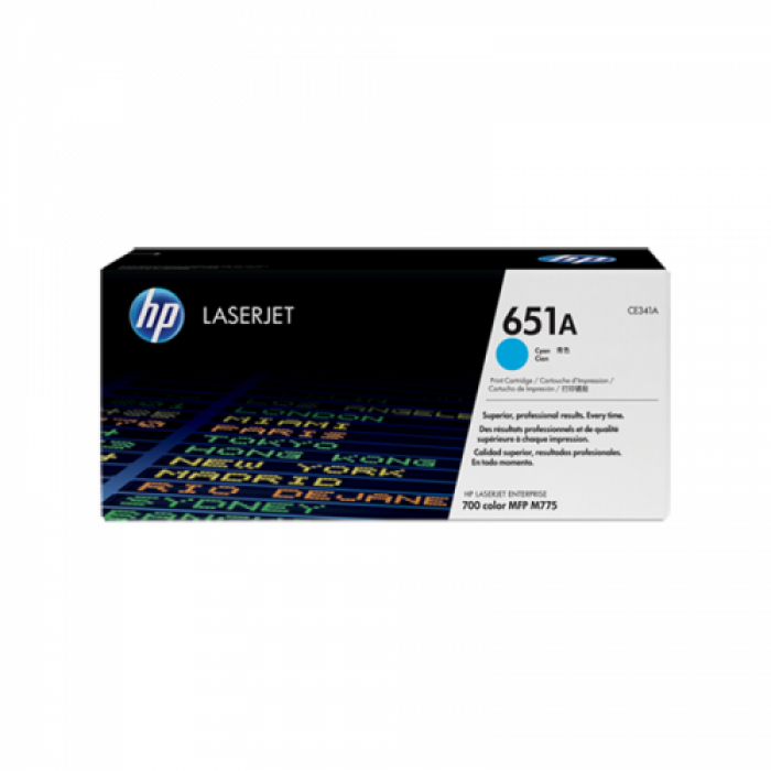 Cartus Toner HP 651A CE341A CYAN 