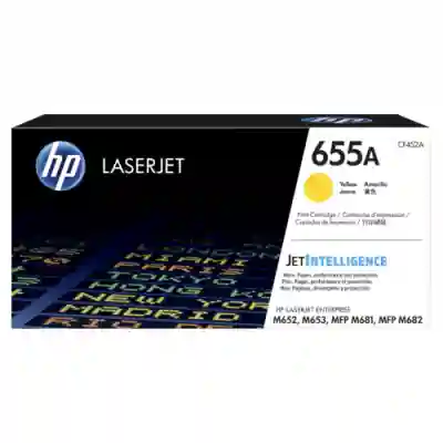 Cartus Toner HP 655A CF452A Yellow