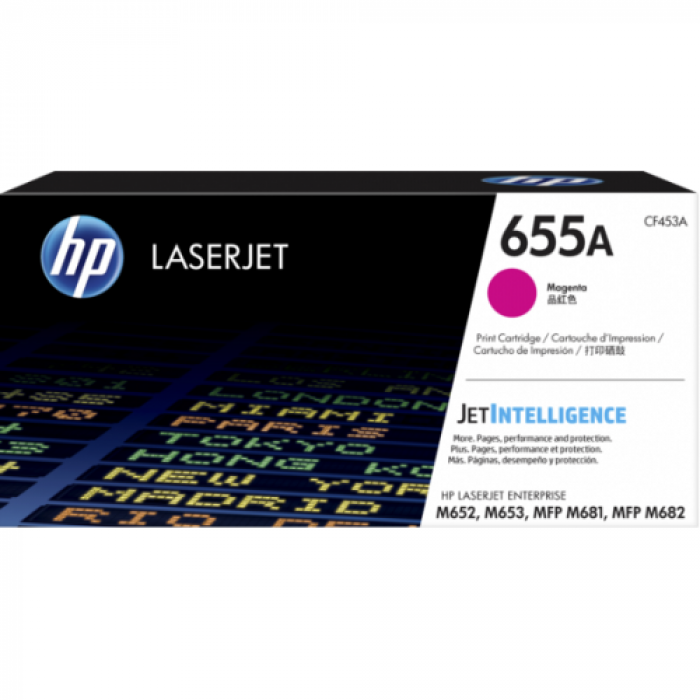 Cartus Toner HP 655A CF453A Magenta