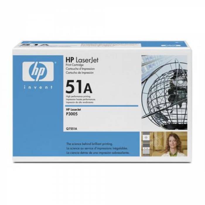 Cartus Toner HP Q7551A Black