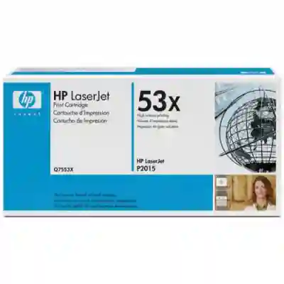 Cartus Toner HP Q7553X Black 