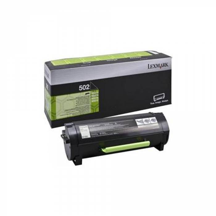 Cartus Toner Lexmark 502E Black