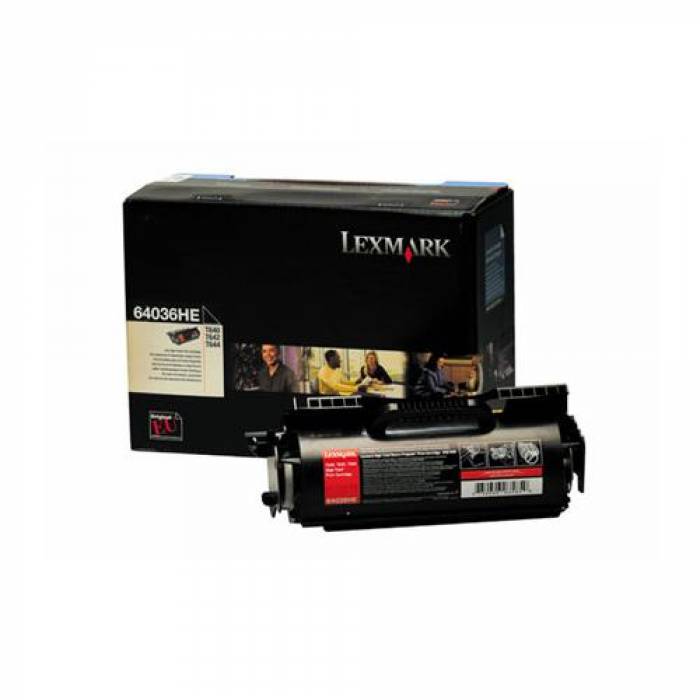 Cartus Toner Lexmark 64036HE Black