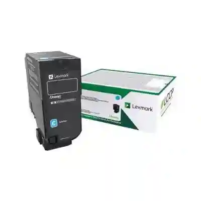 Cartus Toner Lexmark 75B0020 10000, Cyan