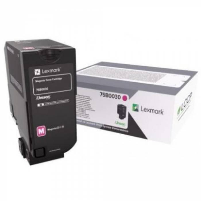 Cartus Toner Lexmark 75B0030 10000, Magenta