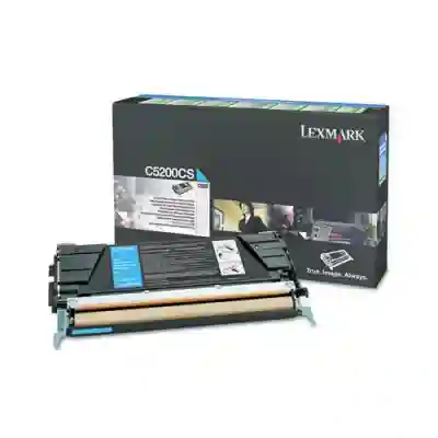 Cartus Toner Lexmark C5200CS Cyan 