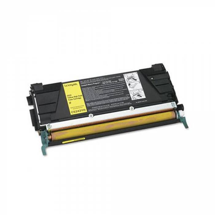 Cartus Toner Lexmark C5242YH Yellow