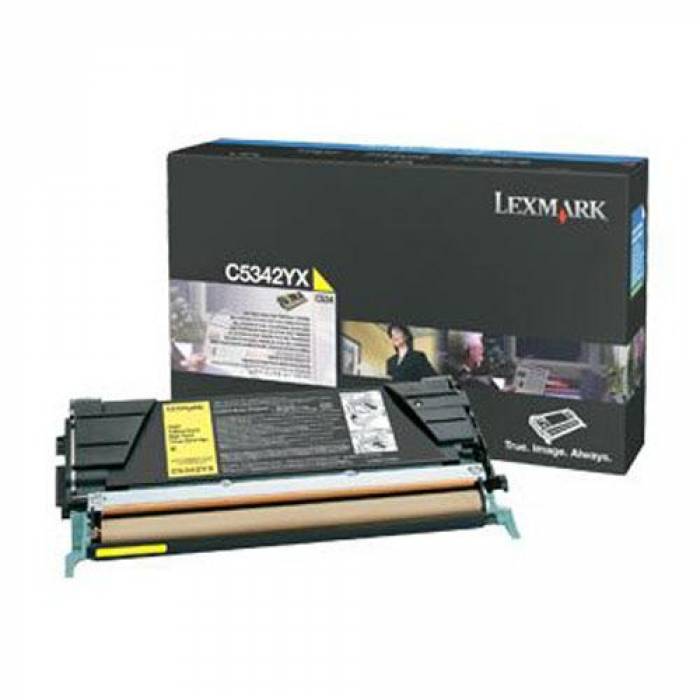 Cartus Toner Lexmark C5342YX Yellow