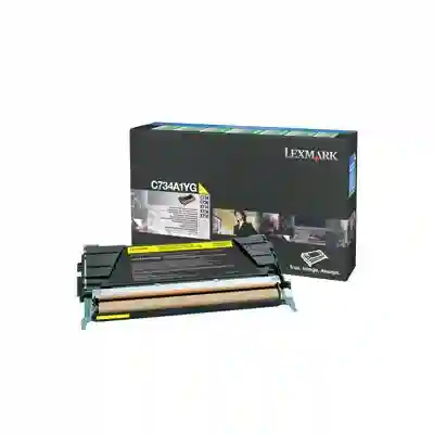 Cartus Toner Lexmark C734A1YG Yellow