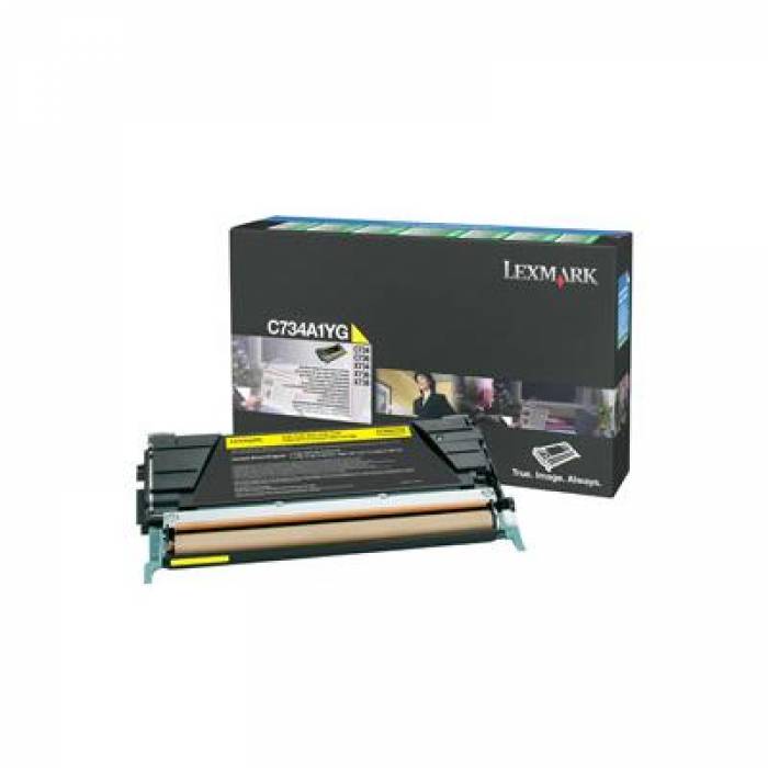 Cartus Toner Lexmark C734A1YG Yellow