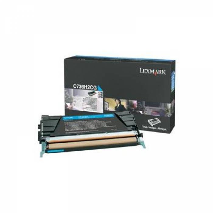 Cartus Toner Lexmark C736H2CG Cyan