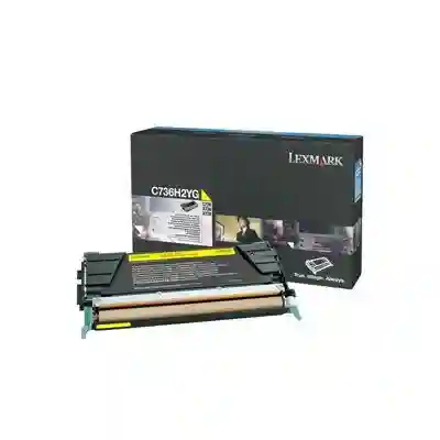 Cartus Toner Lexmark C736H2YG Yellow