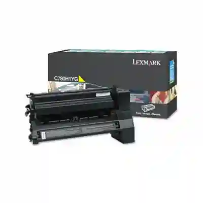 Cartus Toner Lexmark C780H1YG Yellow 