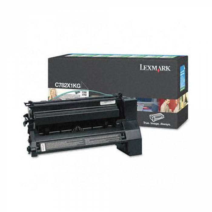 Cartus Toner Lexmark C782X1KG Black 