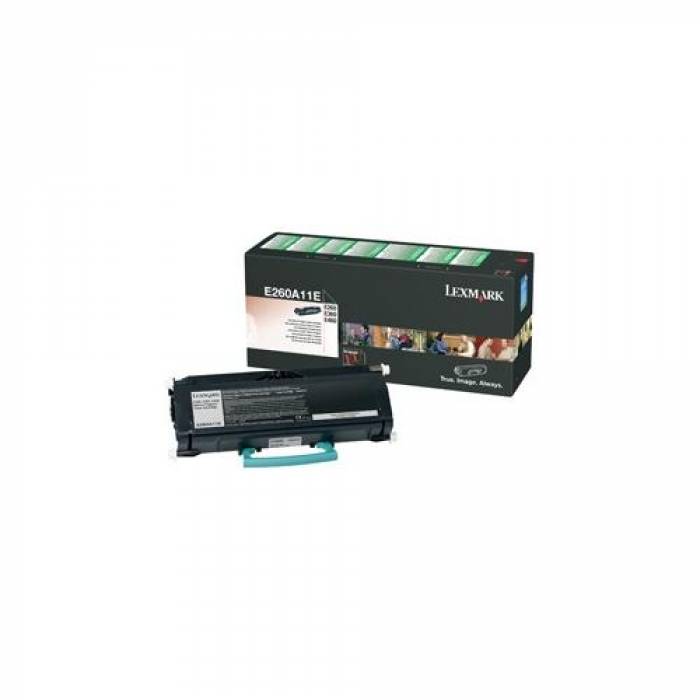 Cartus Toner Lexmark E260A11E Black