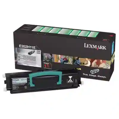 Cartus Toner Lexmark E352H11E Black