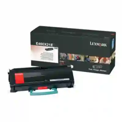 Cartus Toner Lexmark E460X21E Black