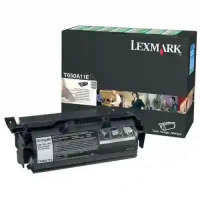 Cartus Toner Lexmark T650A11E Black