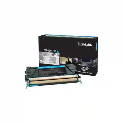 Cartus Toner Lexmark X746A1CG Cyan