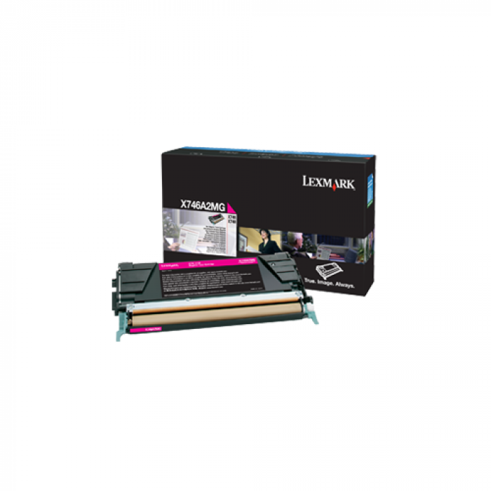 Cartus Toner Lexmark X746A2MG Magenta