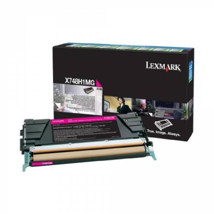 Cartus Toner Lexmark X748 Magenta Return