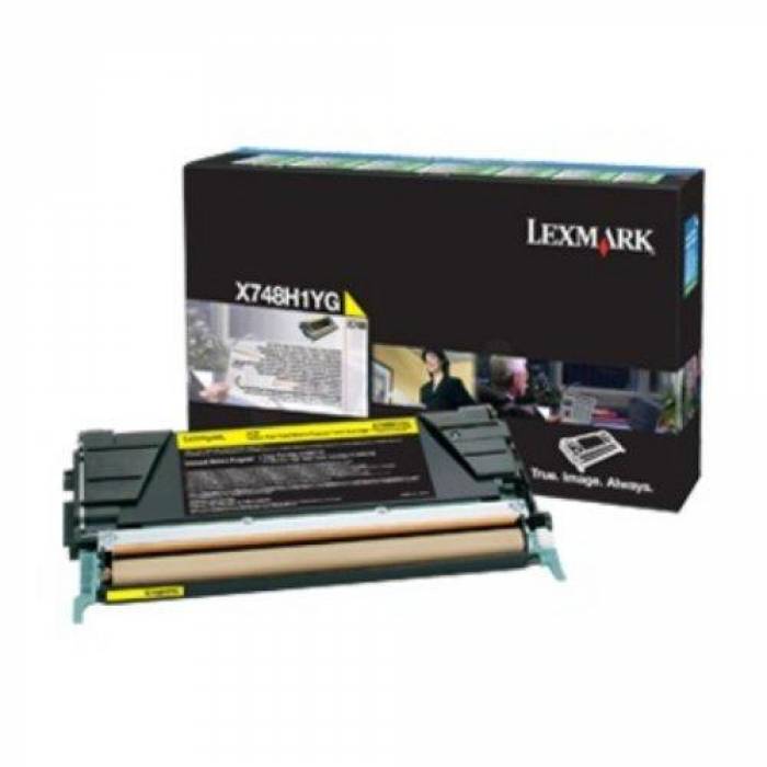 Cartus Toner Lexmark X748H3YG Yellow