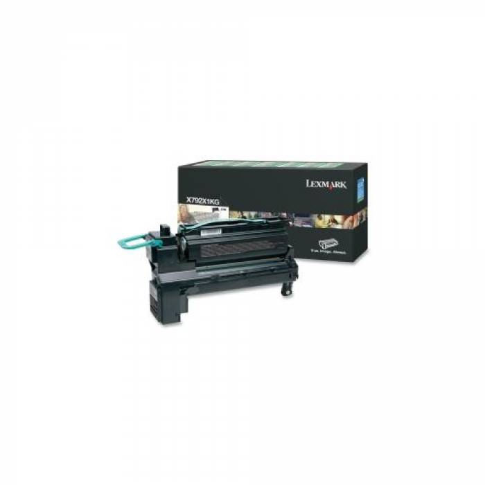 Cartus Toner Lexmark X792X1KG Black