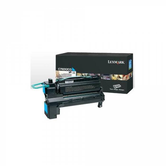 Cartus Toner Lexmark X792X2CG Cyan