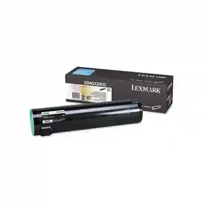 Cartus Toner Lexmark X945X2KG Black 