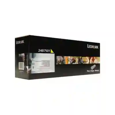 Cartus Toner Lexmark Yellow 24B7501 