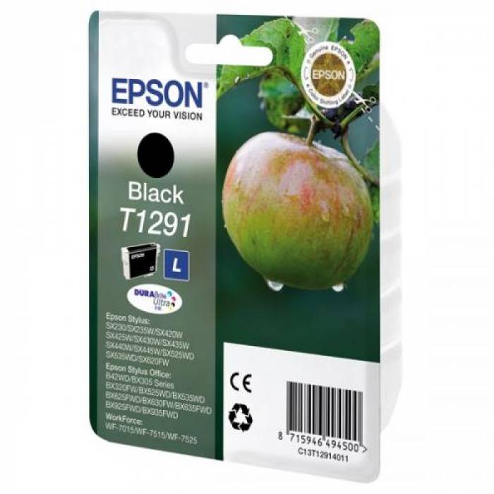 CartusCerneala Epson T1291 Black - C13T12914010