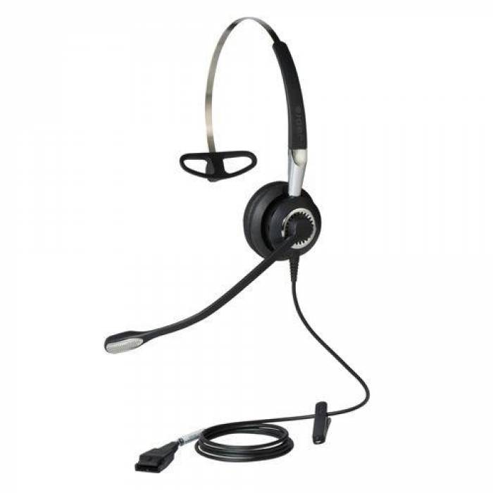 Casca cu microfon Jabra BIZ 2400 II 3-in-1, QD, Black-Silver