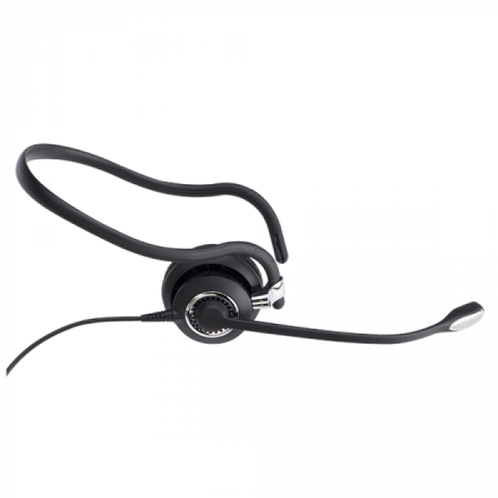 Casca cu microfon Jabra BIZ 2400 II 3-in-1, QD, Black-Silver