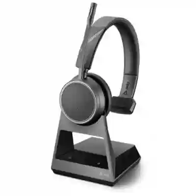 Casca cu microfon Poly Plantronics Voyager 4210 2-WAY BASE, Bluetooth, Black