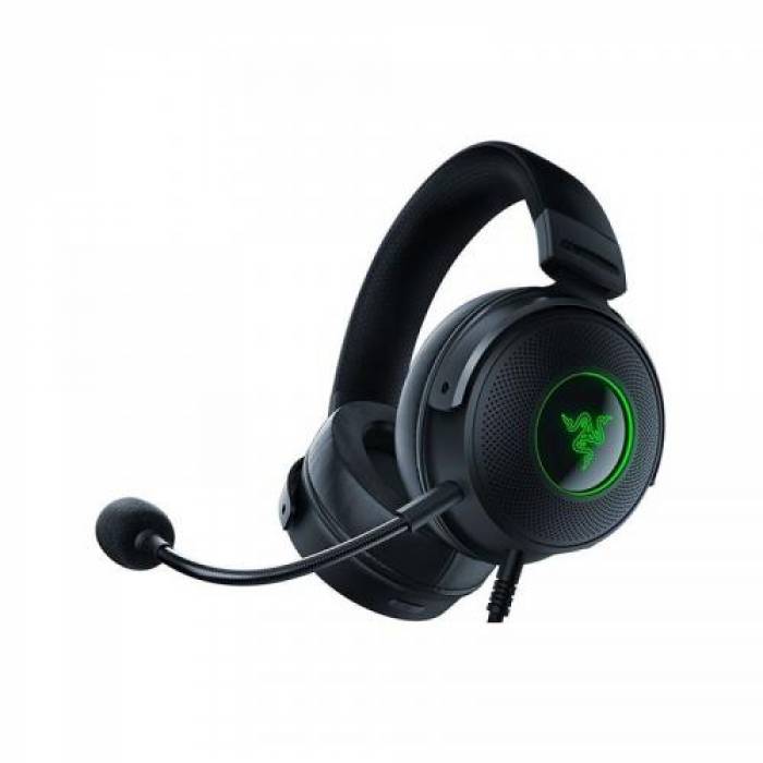 Casti cu micofon Razer Kraken V3 HyperSe, USB-A, Black