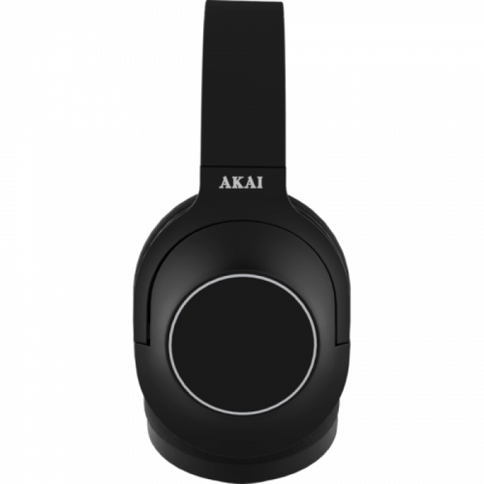Casti cu microfon Akai BTH-P23, Bluetooth, Black