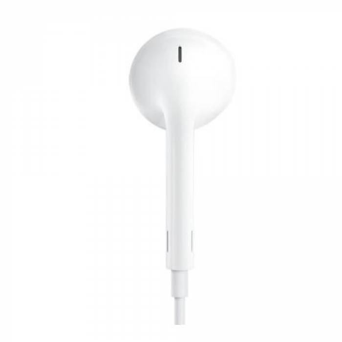 Casti cu microfon Apple EarPods, 3.5mm jack, White