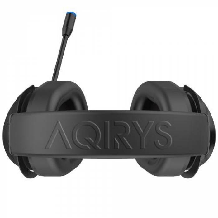 Casti cu microfon AQIRYS Altair, USB-A, Black